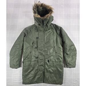 Spiewak Golden Fleece N-3B Parka Coat Extreme Cold Weather Made In USA Men's 38
